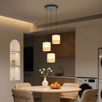 Jane Hanglamp, beige/zwart
