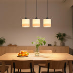 Jane Hanglamp, beige/zwart