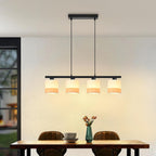 Jane Hanglamp, beige/zwart