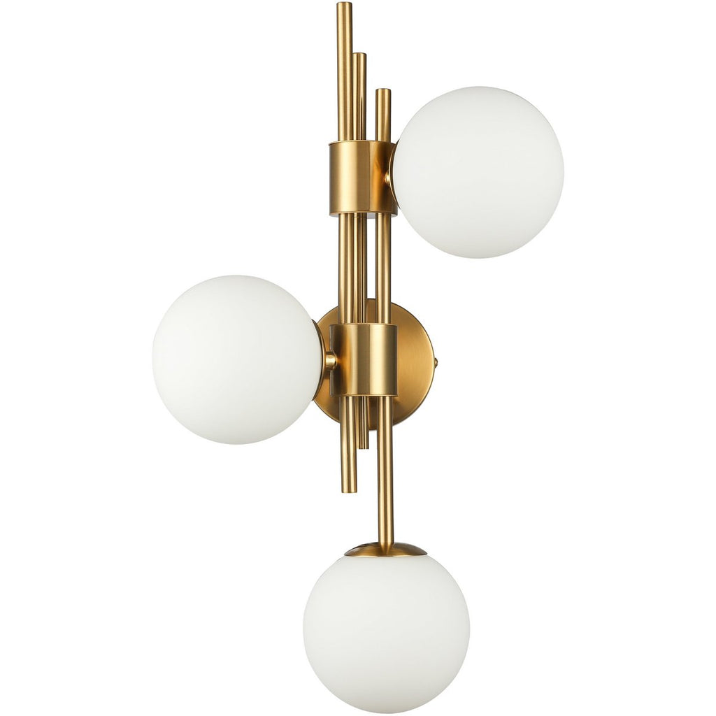 Wandlamp Wit Goud Ann