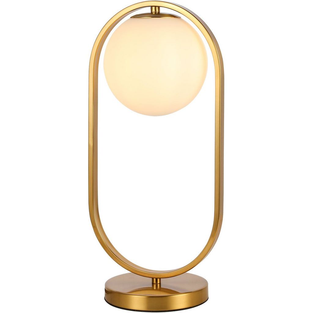 Tafellamp Wit Goud - Emma