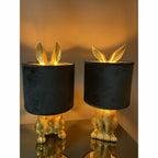 Gouden Haas Tafellamp