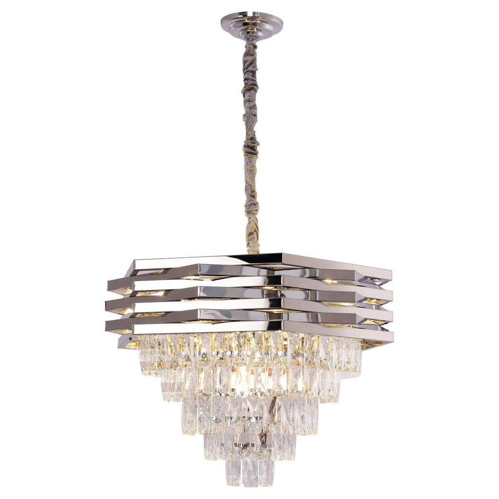 Hanglamp Crystal Chrome - 60cm