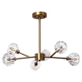 Hanglamp Rosy Copper Gold - 6 Lichtpunten