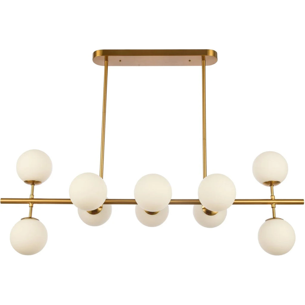Hanglamp Wit Goud Christine