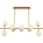 Hanglamp Wit Goud Christine