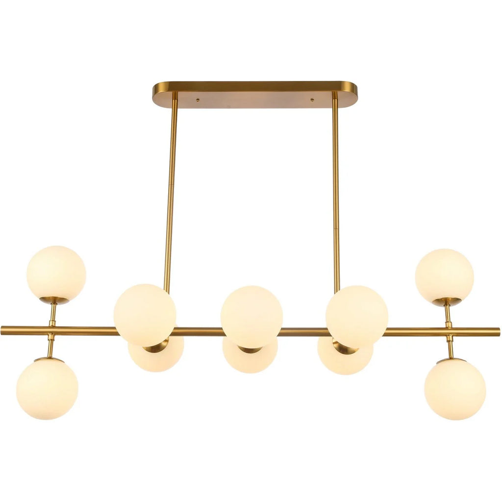 Hanglamp Wit Goud Christine