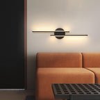 Moderne Wandlamp Zwart – LED Designlamp met Warm Licht – Liora