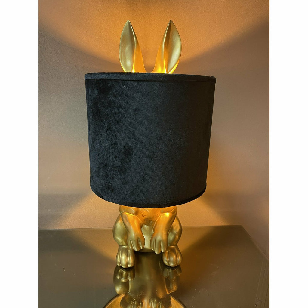 Lucky Bunny Gold Tafellamp