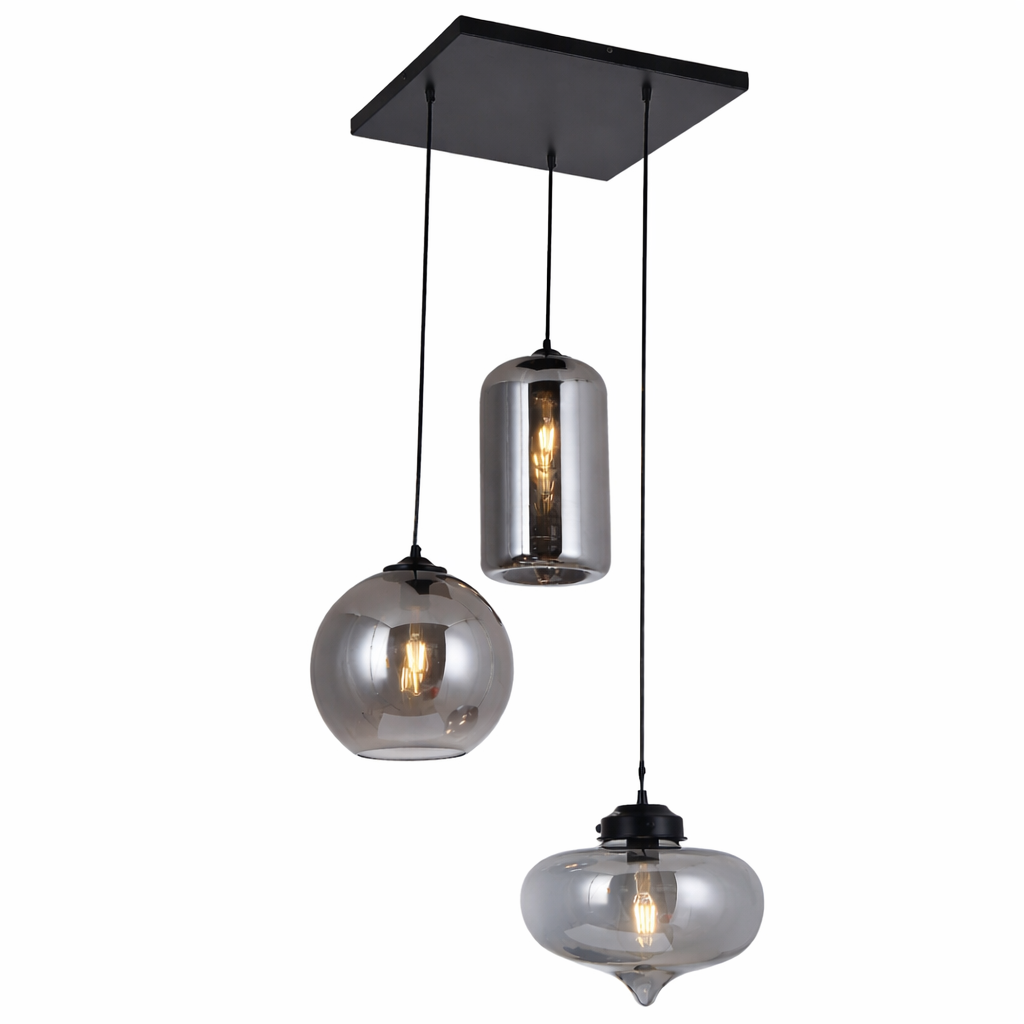 Hanglamp 3-Licht Mix Ava